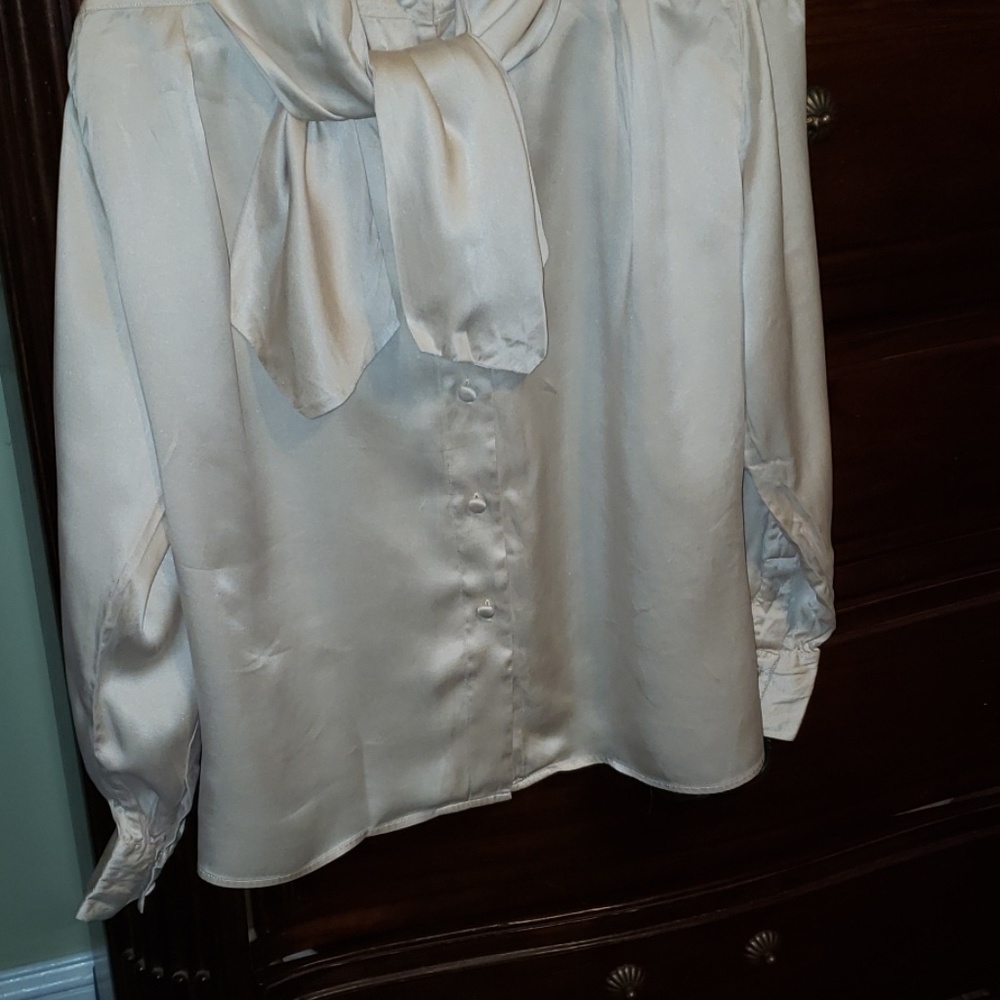 Brett Harrison size 6 silk blouse